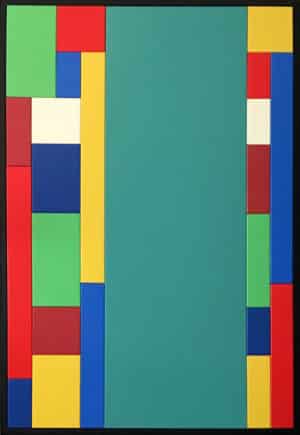 Tableau décoratif « Mosaïque » format 60 x 90 cm